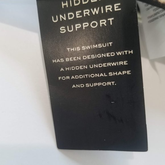 Lauren Ralph Lauren Double-Strap Twist Underwire Bikini Top - Zebra Print - Picture 7 of 9